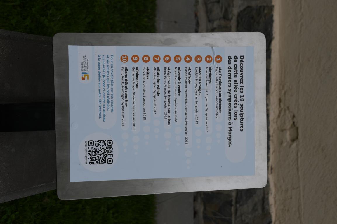 Infotafel Morges